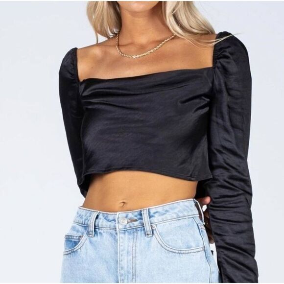 Princess Polly Love Song Crop Top - Picture 3 of 3